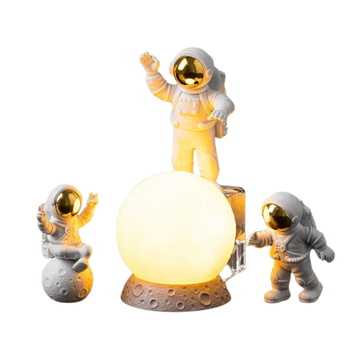 Astronaut and Moon Home Decor Set